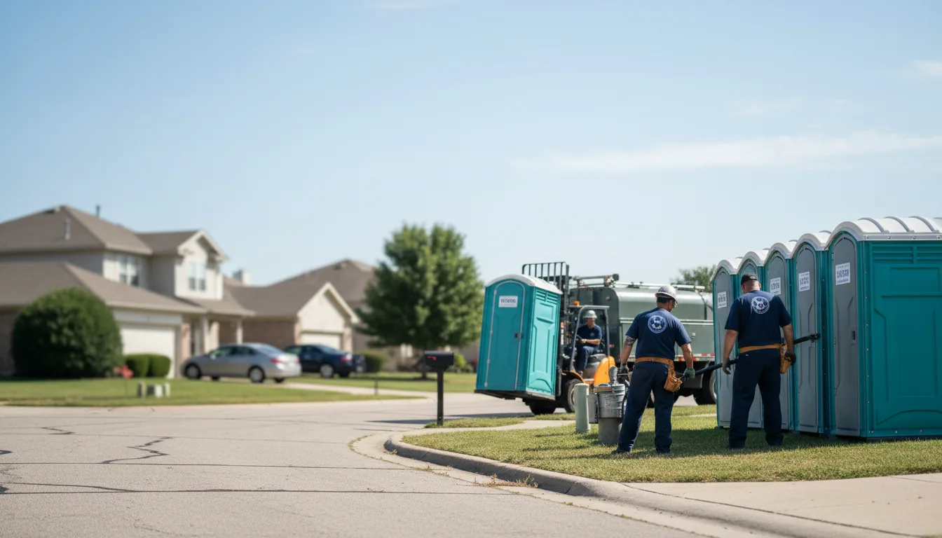 Porta Potty Rental in Palatine, IL near me